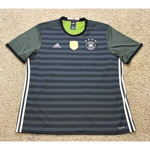 Germany Adidas 2016 FIFA Euro Deutschland Away Kit Jersey Shirt Size XXL EUC